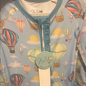 Kai Blue & Co. Balloon Print Pajama Set